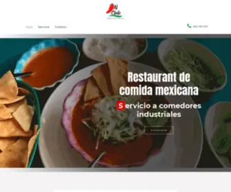 Restaurantalchile.com(Restaurant de comida mexicana en Tijuana) Screenshot