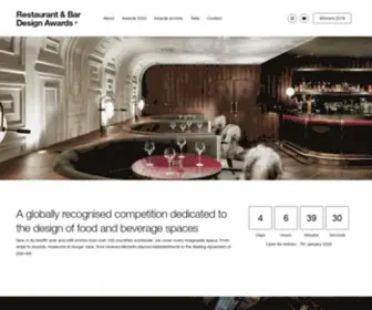 Restaurantandbardesignawards.com(Restaurant & Bar Design Awards) Screenshot