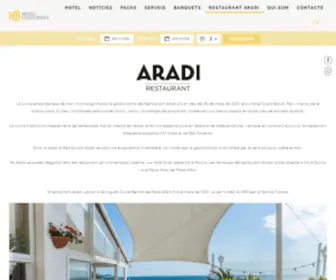 Restaurantaradi.com(Restaurant Aradi) Screenshot