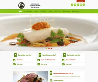 Restaurantbahnhofmohlin.ch(My CMS) Screenshot