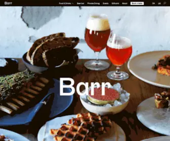 Restaurantbarr.com(Hjem) Screenshot