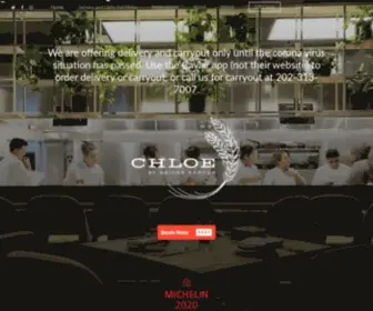 Restaurantchloe.com(Chloe) Screenshot