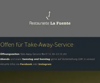 Restaurante-Lafuente.ch(Restaurante La Fuente) Screenshot