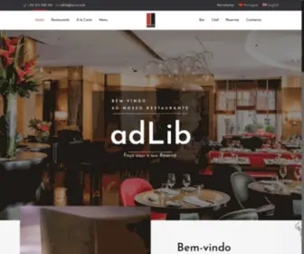 Restauranteadlib.pt(restauranteadlib) Screenshot