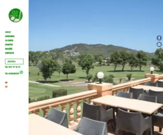 Restauranteclubdegolfjavea.com(Restaurante en Javea club de golf alicante costa blanca) Screenshot