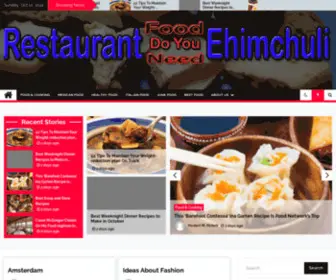 Restaurantehimchuli.com(Food do you need) Screenshot