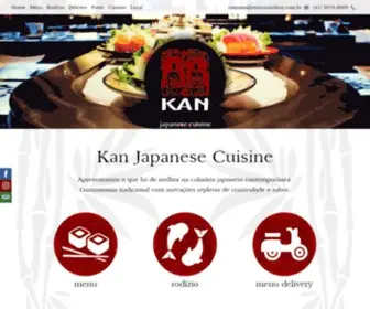 Restaurantekan.com.br(Kan Japanese Cuisine) Screenshot