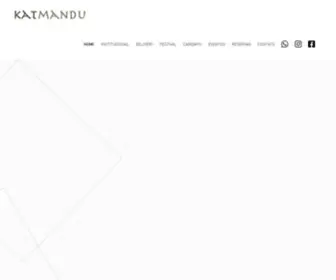 Restaurantekatmandu.com.br(Katmandu) Screenshot