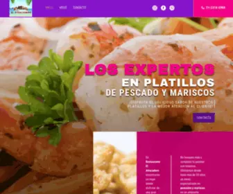 Restaurantelatracadero.com(Pescado y mariscos en Colima) Screenshot