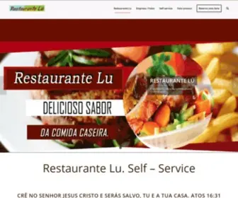 Restaurantelu.com.br(Restaurante Lú) Screenshot