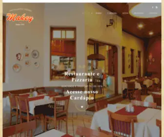 Restaurantemakey.com.br(Makey Restaurante e Pizzaria) Screenshot