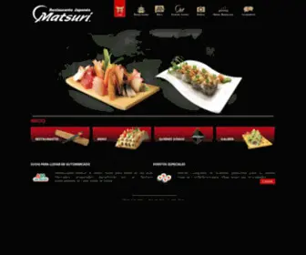 Restaurantematsuri.com(Restaurante Matsuri) Screenshot