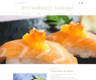 Restaurantenakaba.com(Restaurante japonês) Screenshot