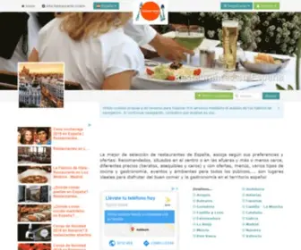 Restaurantes.info(Restaurantes en España) Screenshot