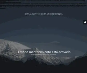 Restaurantesdietamediterranea.com(RESTAURANTES DIETA MEDITERRÁNEA) Screenshot