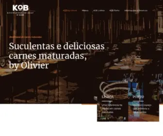 Restauranteskob.com(Restaurantes KOB by Olivier) Screenshot