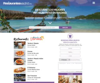Restaurantesmadrid.info(Guía) Screenshot