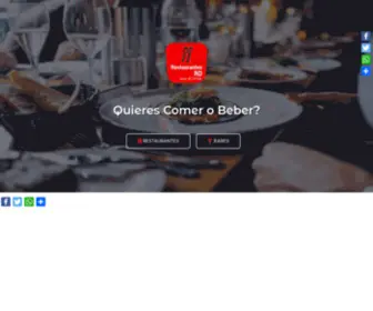 Restaurantesrd.com(Restaurantes y Bares en República Dominicana) Screenshot