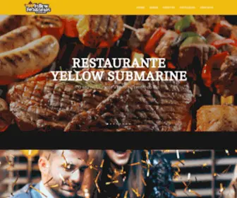 Restauranteyellowsubmarine.com.br(Yellow Submarine) Screenshot