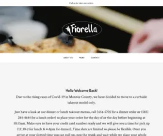 Restaurantfiorella.com(Restaurant Fiorella) Screenshot