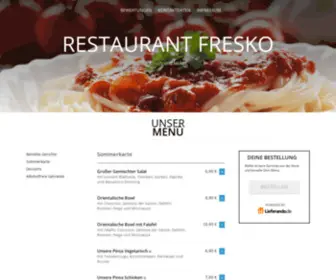 Restaurantfresko-Stuttgart.de(Restaurant Fresko) Screenshot