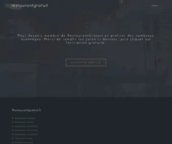 Restaurantgratuit.fr(Privée) Screenshot