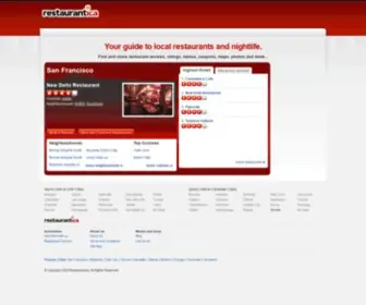 Restaurantica.com(Restaurant Reviews & Dining Guide) Screenshot