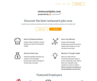 Restaurantjobs.com(Restaurant Jobs) Screenshot