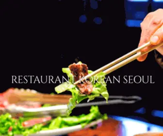 Restaurantkorean.ro(Restaurant Korean Seoul) Screenshot