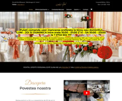 Restaurantlagil.ro(Restaurant Nunta Bucuresti) Screenshot