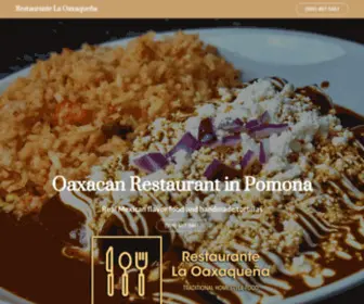 Restaurantlaoaxaquena.com(Mexican food) Screenshot