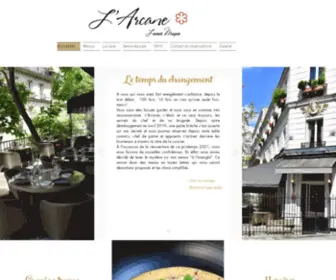 Restaurantlarcane.com(Actualités) Screenshot