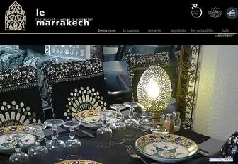 Restaurantlemarrakech.com(Restaurant) Screenshot