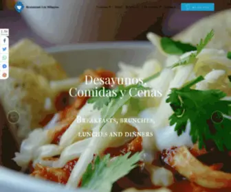 Restaurantlosmilagros.com(Desayunos-Comidas-Cenas) Screenshot