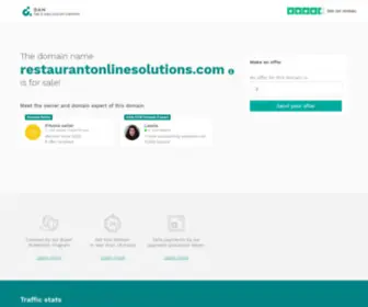 Restaurantonlinesolutions.com(restaurantonlinesolutions) Screenshot