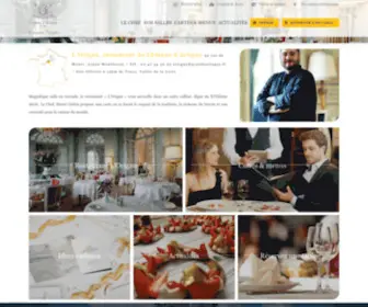 Restaurantorigan.fr(Restaurant l'Origan Montbazon) Screenshot