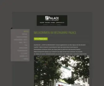 Restaurantpalacebiel.ch(WILLKOMMEN IM RESTAURANT PALACE) Screenshot