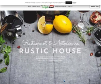 Restaurantrustichouse.ro(Rustic House Targoviste) Screenshot