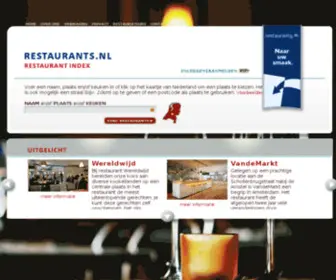 Restaurants.nl(Naar uw smaak) Screenshot