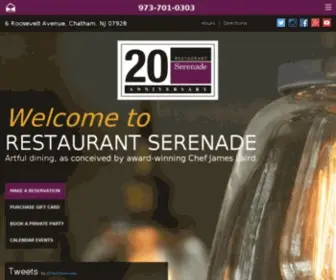 Restaurantserenade.com(Restaurant Serenade) Screenshot