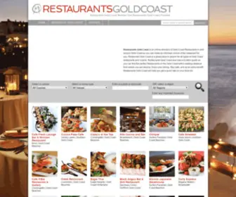 Restaurantsgoldcoast.com(Restaurants Gold Coast) Screenshot