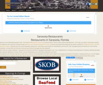 Restaurantsinsarasota.com(Sarasota Florida Restaurants and Dining Guide) Screenshot