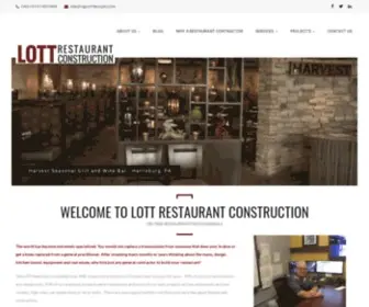 Restaurantsontime.com(Restaurant Construction Philadelphia PA) Screenshot