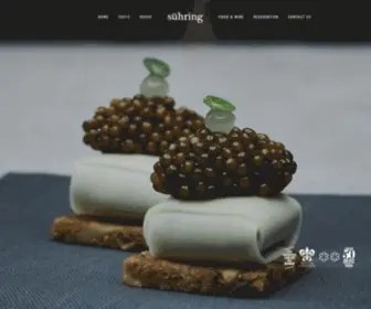 Restaurantsuhring.com(Restaurant S) Screenshot