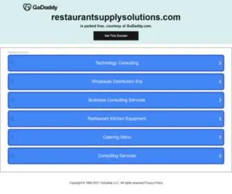 Restaurantsupplysolutions.com(Restaurantsupplysolutions) Screenshot