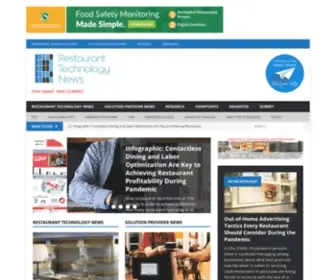 Restauranttechnologynews.com(Restaurant Technology News) Screenshot