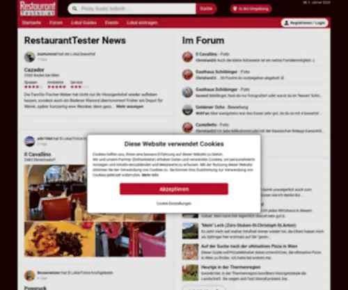 Restauranttester.at(Lokalführer) Screenshot