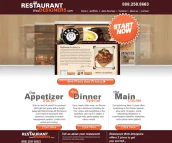 Restaurantwebdesigners.com(Restaurantwebdesigners) Screenshot