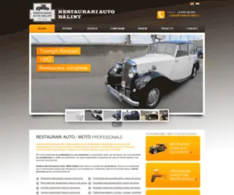 Restaurari-Auto.ro(Restaurari Auto BALINT) Screenshot