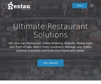 Restausolutions.com(Restaurant Online Ordering System) Screenshot